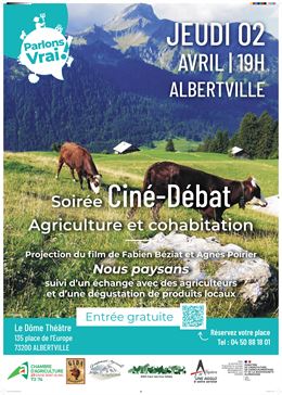 Soirée ciné-débat : Agriculture et cohabitation_Albertville