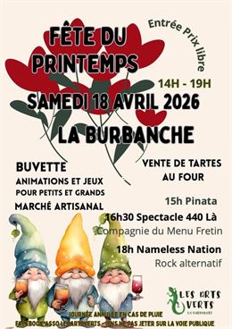 Fête du printemps_Rossillon - Les Arts Verts