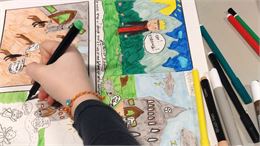 Création d'une planche de BD - Virginie Costa