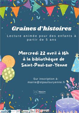 Graines d'histoires • Saint-Paul-sur-Yenne - @smaps