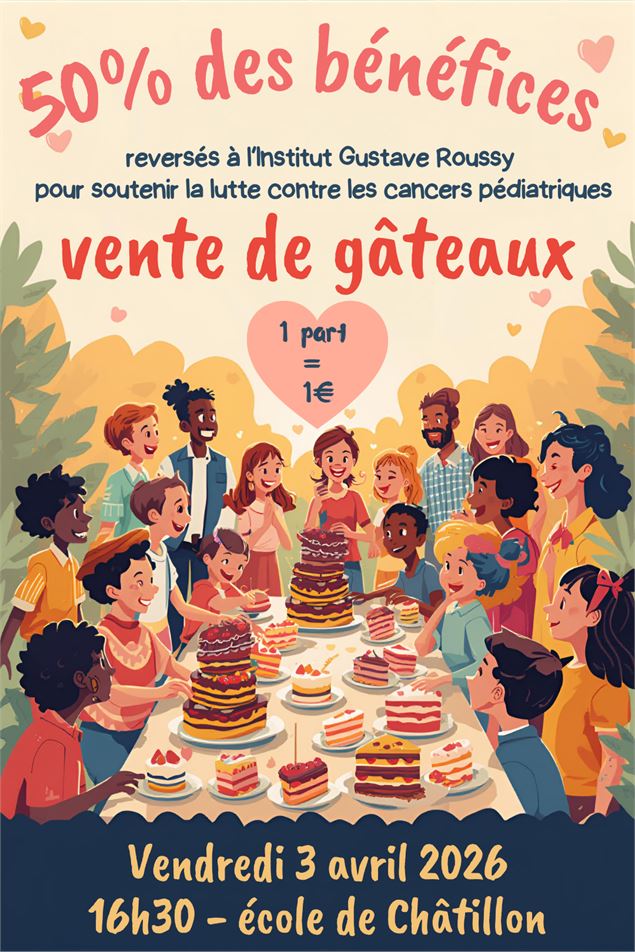 Vente de Gateaux - APE Chatillon sur Cluses