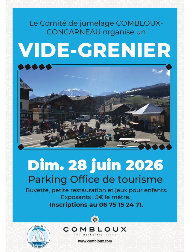 Vide-grenier Jumelage Combloux-Concarneau_Combloux - OT Combloux