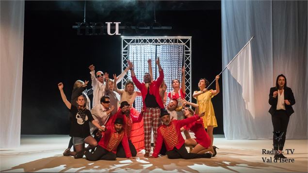 Atelier Théâtre de l'association Vie Val d'Is à Val d'Isère - Radio Val d'Isère