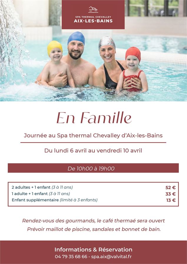 Journée famille au Spa Thermal Chevalley_Aix-les-Bains - Thermes Chevalley