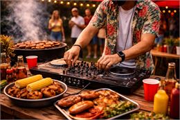 BBQ & DJ's EVENT à la Brasserie des Pistes !_Peisey-Vallandry