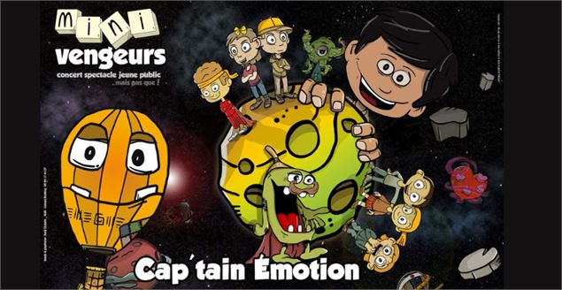 Spectacle enfant - Cap'tain Emotion - Les Mini Vengeurs