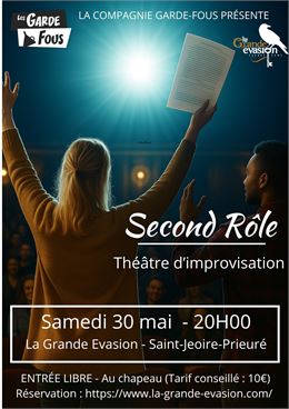 Spectacle d'improvisation Théâtrale - Second Rôle - ChatGPT