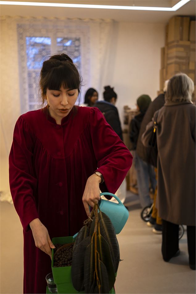 Performé·es et Visite commentée avec Laurène Maréchal, curatrice de l'exposition_Annemasse - Justine