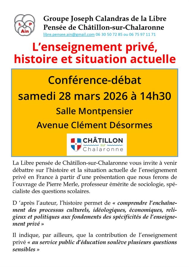 Conférence-débat - 