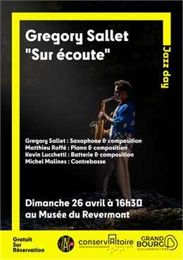 Affiche Gregory Sallet « Sur écoute » - ©GBA