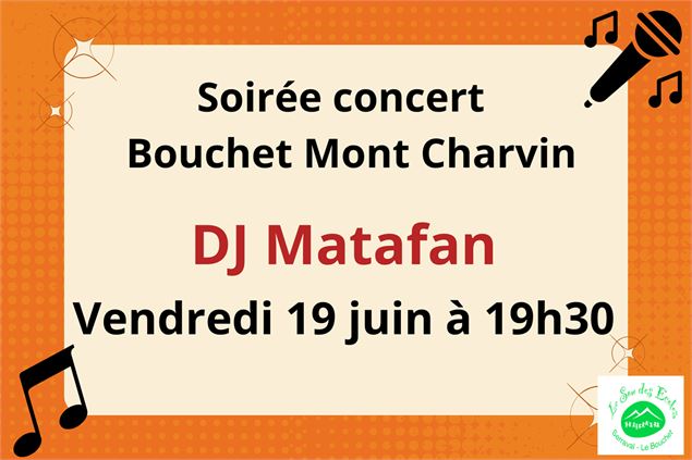 Soirée concert_Le Bouchet-Mont-Charvin - Office de tourisme