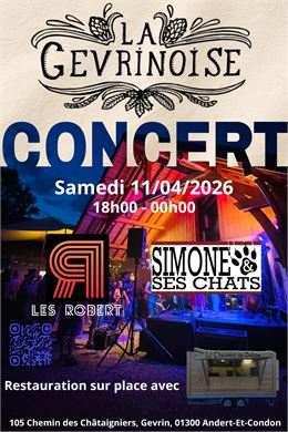 Soirée concert rock à La Gevrinoise - La Gevrinoise