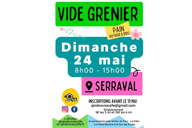 Vide-greniers et vente de pain_Serraval - Qin de Novio