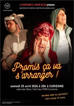 "Promis ça va s'arranger !" : Comédie à sketchs de Hanokh Levin. - cie à l'heure du jeu