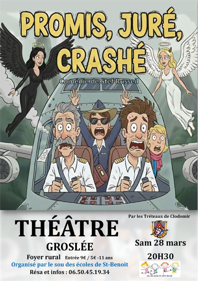 Pièce de théatre à Groslée_Groslée-Saint-Benoit - Sou des Ecoles de Saint Benoit