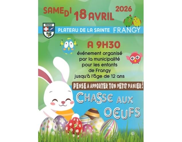 Chasse aux oeufs - Mairie de Frangy