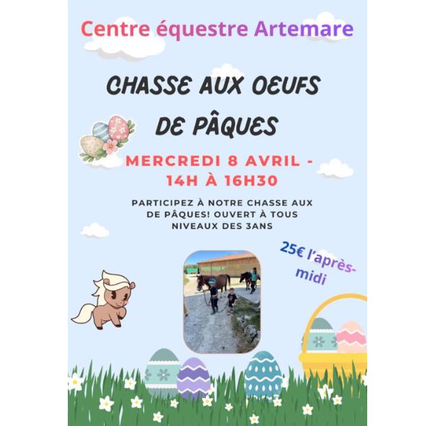 Chasse aux oeufs - Centre Equestre d'Artemare_Artemare - Centre Equestre d'Artemare