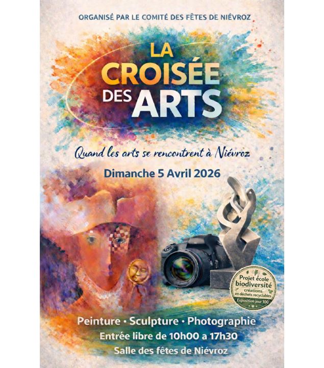 Exposition : La croisée des arts_Niévroz - Comité des fêtes de Niévroz