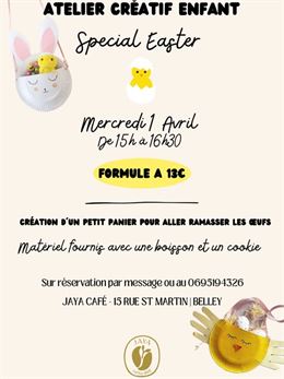 Atelier créatif spécial paques_Belley