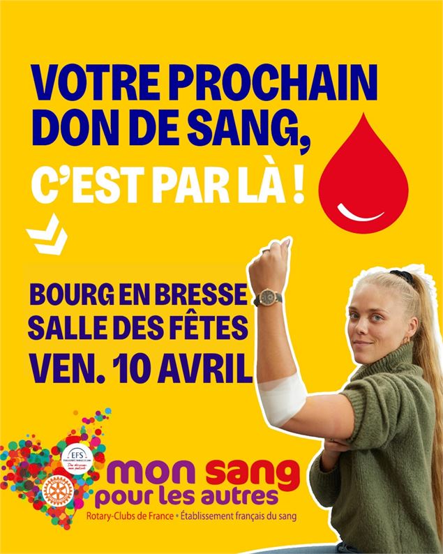 Venez donner votre sang ! - EFS
