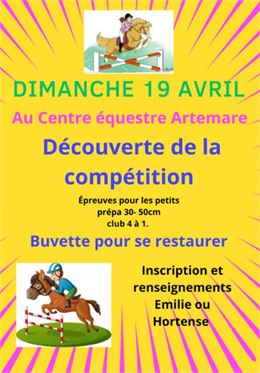 Découverte de la compétition à poney pour les tous petits_Artemare - Centre equestre Artemare