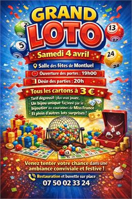 Grand loto_Montluel - Montluel Poker Club