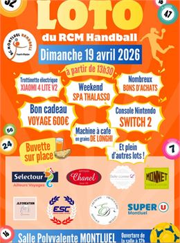 Loto du RCM Handball_Montluel - RCM Handball