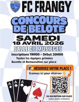 Concours de Belote du FC Frangy - FC Frangy