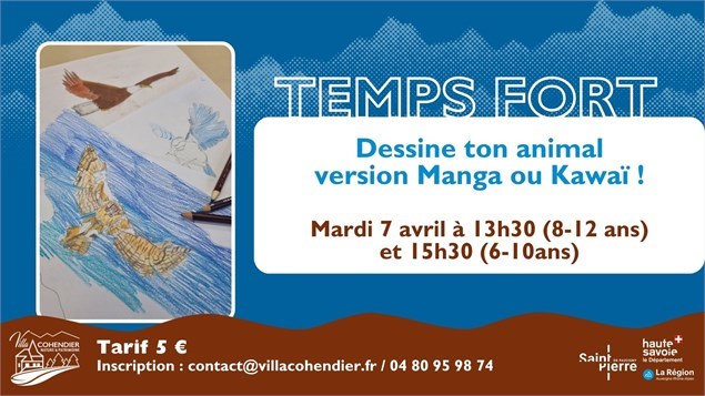 Dessine ton animal version Manga ou Kawaï