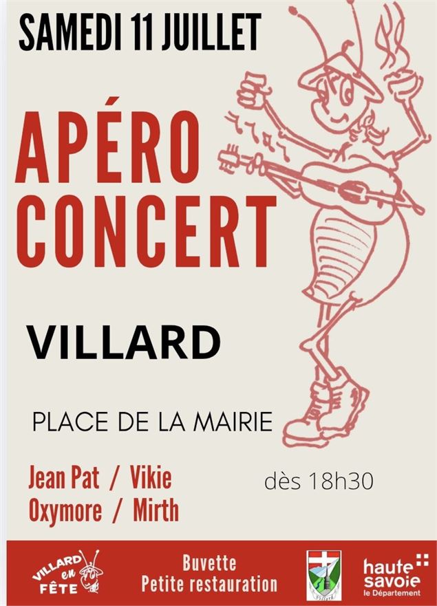 Apéro Concert_Villard - Villard en Fête