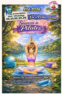 Séances de pilates pour tous au lac de Virieu-le-Grand_Virieu-le-Grand - Kopinette Fitness