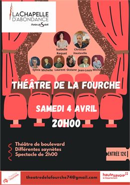 Représentation Théâtre de la Fourche - Théâtre de la Fourche