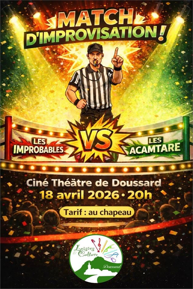 Spectacle : Match d'improvisation_Doussard - Loisirs et culture