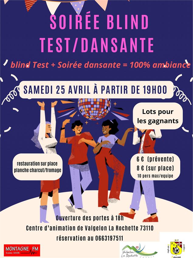 Soirée Blind Test/Dansante