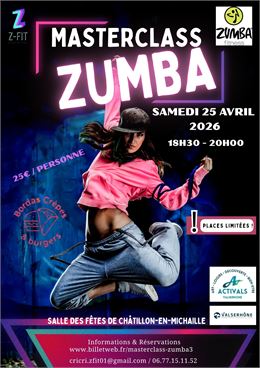 Masterclass Zumba - Canva