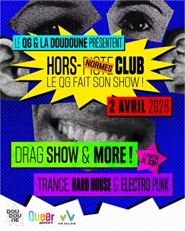 affiche de l'évènement - collectif Queer Givré.e.s