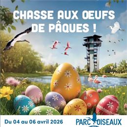 Chasse aux œufs de Pâques_Villars-les-Dombes - Parc des Oiseaux