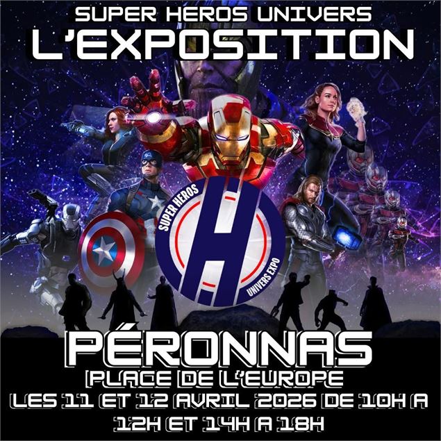 Super héros & dinosaures expo - Robba