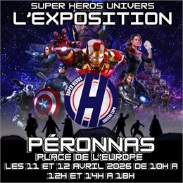 Super héros & dinosaures expo - Robba 
