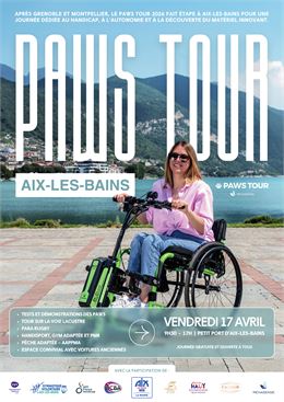 affiche Paws Tour - Rehasense