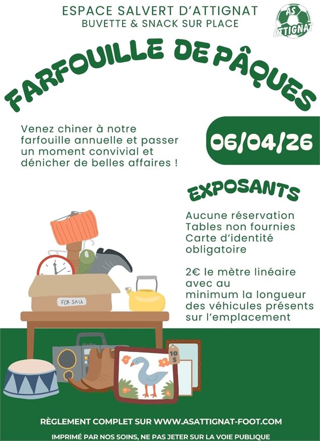 Affiche Farfouille - ©asa Football