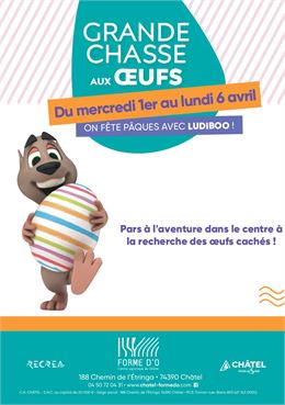 Grande chasse aux œufs Forme d'O - Forme d'O