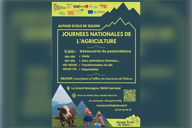 Journées nationales de l'agriculture - alpage école - CCVT