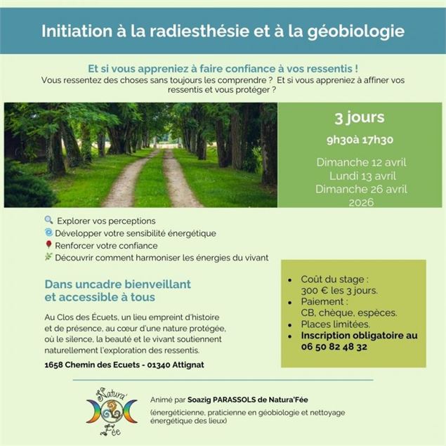 Initiation à la radiesthésie et à la géobiologie_Attignat