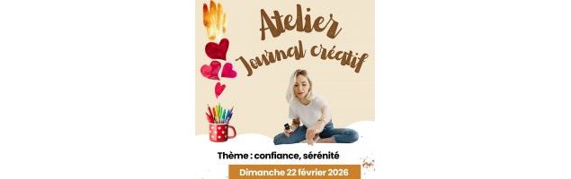 Visuel Atelier Journal Créatif - LCDE