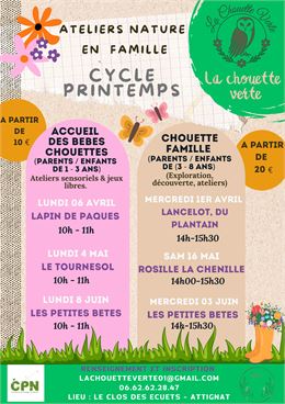 Visuel Accueil des bébés Chouettes - LCDE