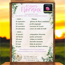 Visuel Atelier Floral - LCDE