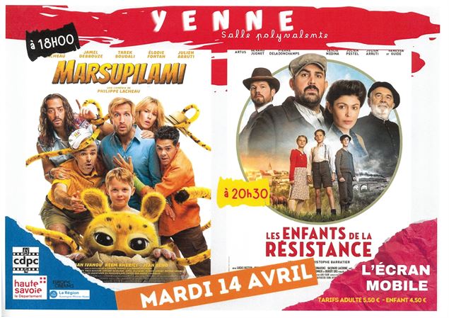 Cinéma à Yenne : Marsupilami_Yenne