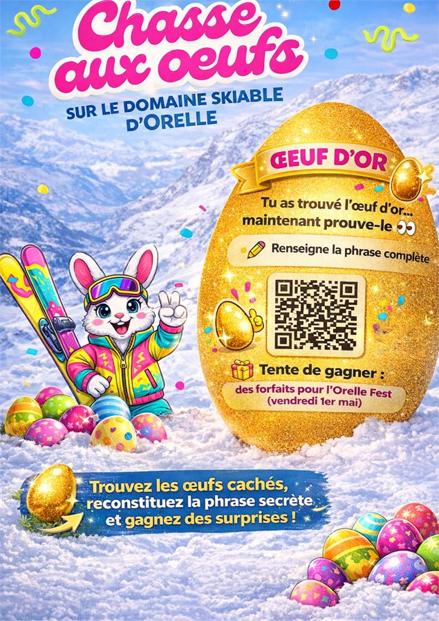 Chasse aux oeufs - OT Orelle