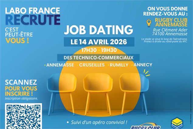 Job dating : LABO France recrute !_Annemasse